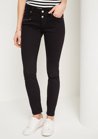Black Washed Jeans - Comma - Offer Hunts