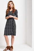 Dress - Black/Grey - Comma - Offer Hunts