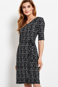 Dress - Black/Grey - Comma - Offer Hunts