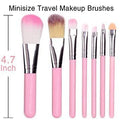 Hello Kitty 7PCS Makeup Brush Set (Pink/Black) - Offer Hunts