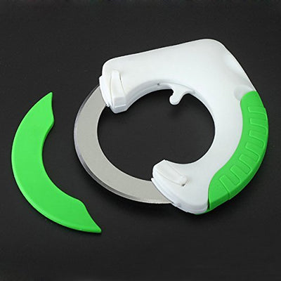 Circular Rolling Knife Stainless Steel - Cutting Vegetables and Meat - Offer Hunts