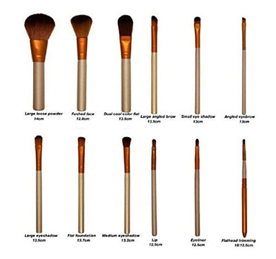 NAKED 12pcs Professional Makeup Brush Kit with LARGE Box - Offer Hunts