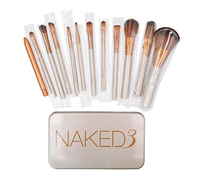 NAKED 12pcs Professional Makeup Brush Kit with LARGE Box - Offer Hunts