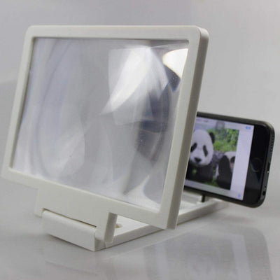 3D Phone Screen Magnifier to 8 Inch Screen - Compatible with All Smartphones - Offer Hunts