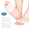 Soft Silicone Forefoot Pads for Pain Relief, Diabetic Feet, Callus and Blisters Prevention [1 Pair] - Offer Hunts