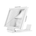 3D Phone Screen Magnifier to 8 Inch Screen - Compatible with All Smartphones - Offer Hunts