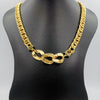 24K Gold Plated Interconnected Chain Necklace - Offer Hunts