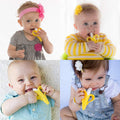 Baby Banana Teething Soothers - Soft Baby Toothbrush - Offer Hunts