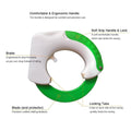 Circular Rolling Knife Stainless Steel - Cutting Vegetables and Meat - Offer Hunts