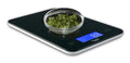Professional Digital Kitchen Scale (8 kg Edition), Tempered Glass in Elegant Black - Offer Hunts