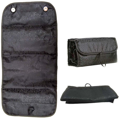 Makeup Bag Cosmetic Hanging Organizer Roll N Go Roll Up Foldable Case - Offer Hunts