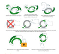 Circular Rolling Knife Stainless Steel - Cutting Vegetables and Meat - Offer Hunts