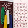28 Count Circles Scarf and Belt Organizer Collapsible (Random Color) - Offer Hunts