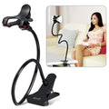 Cell phone Flexible Holder - Fit On any Table and Bed (Black) - Offer Hunts