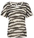 Women's Mit Zebra print Blouse - s.Oliver - Offer Hunts