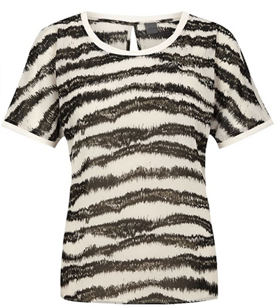 Women's Mit Zebra print Blouse - s.Oliver - Offer Hunts