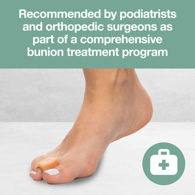 Toe separators and spreaders for Bunion, Overlapping Toes and Drift Pain [PAIR] - Offer Hunts