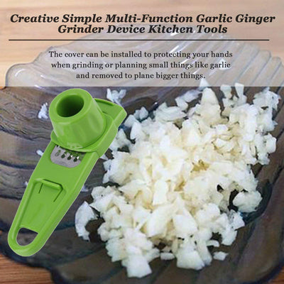 Mini Multi-Function Garlic and Ginger Crusher Chopper and Slicer - Offer Hunts