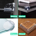 Corner Glass Table Protectors for Kids (4 Pieces) for Baby Safety Proofing - Offer Hunts