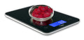 Professional Digital Kitchen Scale (8 kg Edition), Tempered Glass in Elegant Black - Offer Hunts