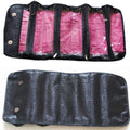 Makeup Bag Cosmetic Hanging Organizer Roll N Go Roll Up Foldable Case - Offer Hunts