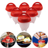 Boiled Egg Maker and Egg Poacher - 6 Pieces - Offer Hunts