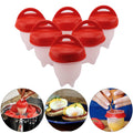 Boiled Egg Maker and Egg Poacher - 6 Pieces - Offer Hunts