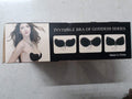 Strapless Bra Self Adhesive Push Up - Black Size C - Offer Hunts