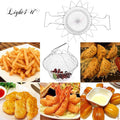 Chef Basket - Foldable Steam Rinse Strain Fry Basket - Offer Hunts