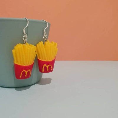 McDonalds Fries Earrings - Offer Hunts