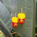 McDonalds Fries Earrings - Offer Hunts