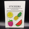 Fruit Sticker Patches (4 Stickers) DIY For Bags, Laptops, Clothing and any Material - Offer Hunts
