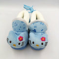 Cute Kitty Shoes for 6-12 Months Baby Boys and Girls - Fluffy Foam Anti Slip (Pink/Blue/Brown) - Offer Hunts