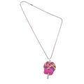 Lollipop Bowtie Necklace - Handmade - Offer Hunts