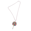 Lollipop Necklace - Handmade - Offer Hunts