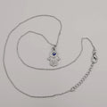Hand of God Necklace with CZ Crystals - Offer Hunts