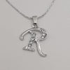Letter Necklaces - Zirconia Crystals - Offer Hunts