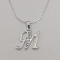 Letter Necklaces - Zirconia Crystals - Offer Hunts