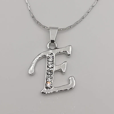 Letter Necklaces - Zirconia Crystals - Offer Hunts