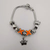 Orange Petal Charm Bracelet - Pand0ra Like - Offer Hunts