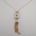 Majesty Necklace - Rose Gold with Crystals - Offer Hunts