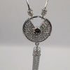 Majesty Necklace - Silver with Crystals - Offer Hunts