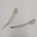 Hair Clip with Zirconia Crystals - 2 Pieces - Offer Hunts
