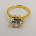 Zen Ring - 6 Prongs and One Stone - Offer Hunts