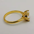 Zen Ring - 6 Prongs and One Stone - Offer Hunts