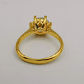 Zen Ring - 6 Prongs and One Stone - Offer Hunts