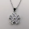 Twilight Star Silver Necklace - CZ Crystals - Offer Hunts