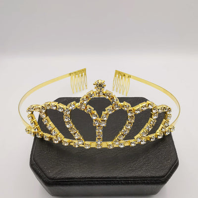 Tiara Crown Headband Hairband - Silver and Golden - Offer Hunts