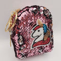 Pink Unicorn Reversible Glitter Sequin Purse - Offer Hunts