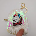 Rainbow Unicorn Reversible Glitter Sequin Purse - Offer Hunts